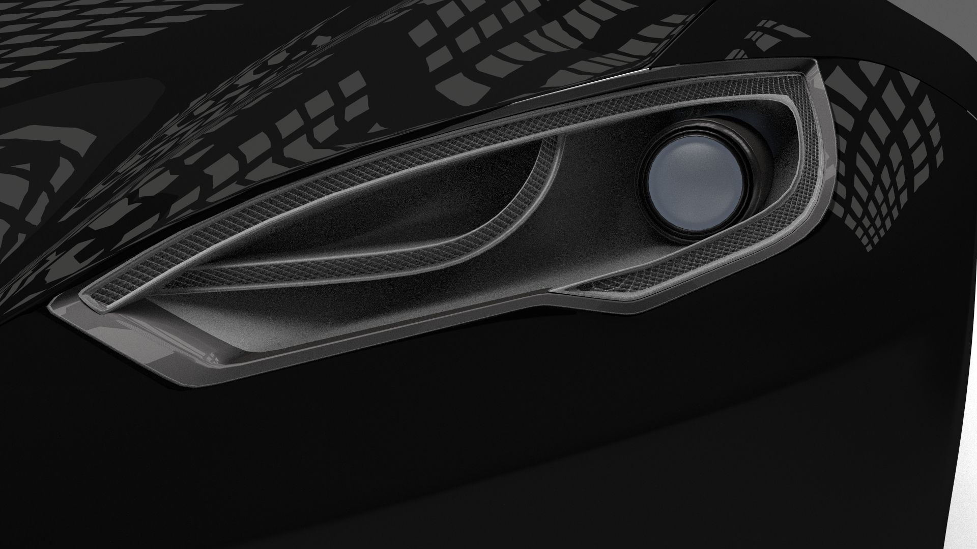 Tesla Model S with interior 3D model_24