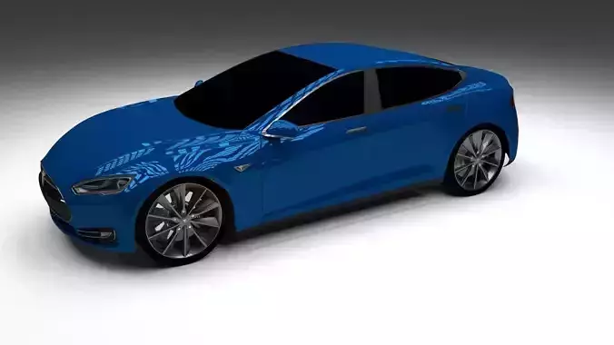 Tesla Model S P85 3D model
