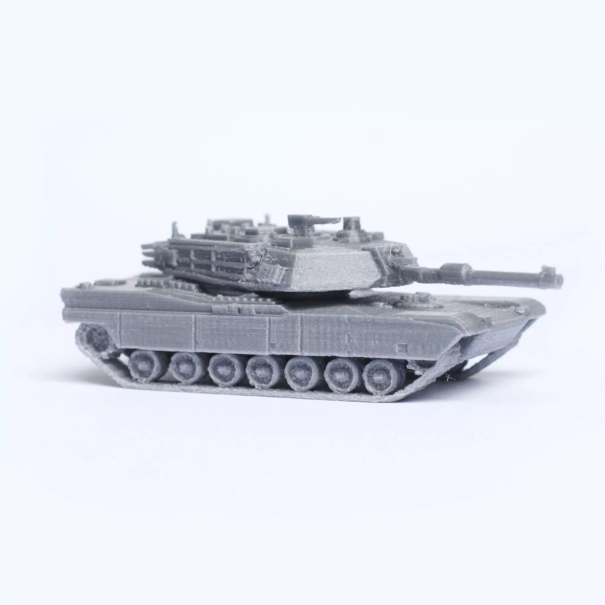 M1 Abrams Tank Model Kit Free 3D print model_0