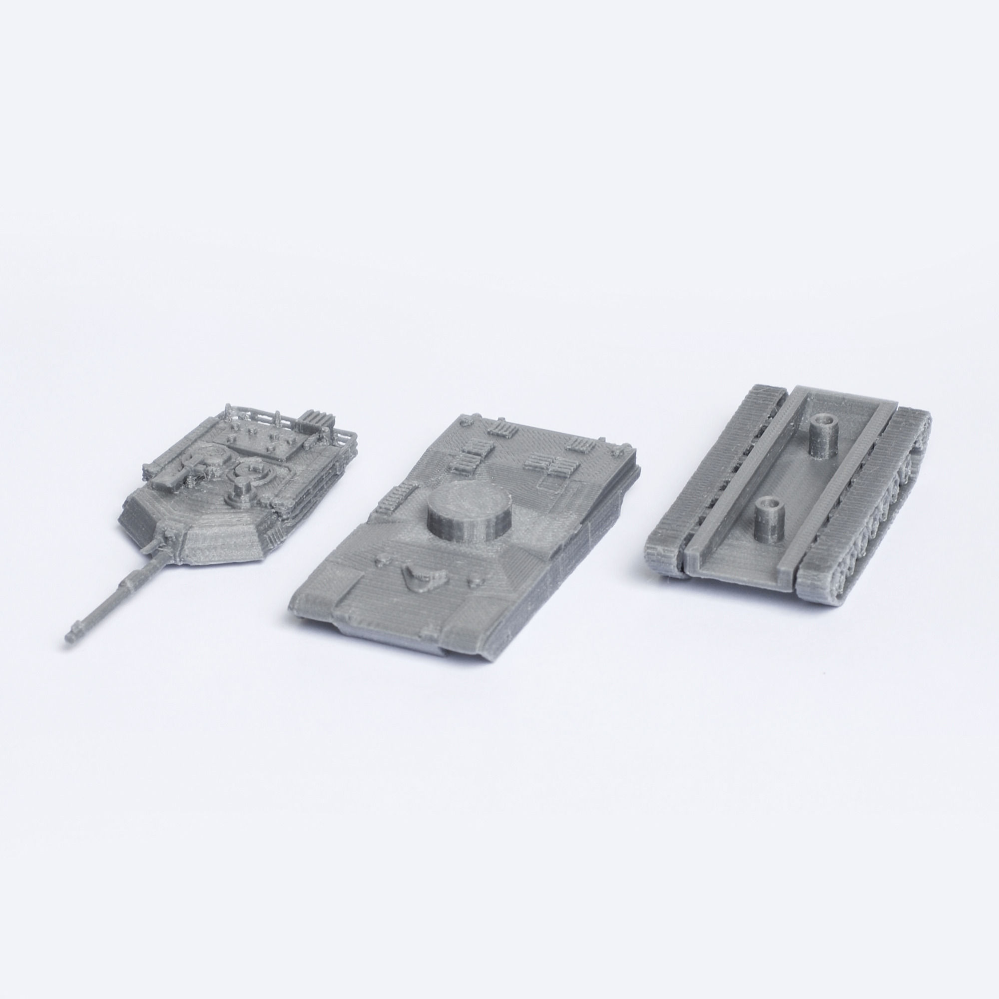 M1 Abrams Tank Model Kit Free 3D print model_2