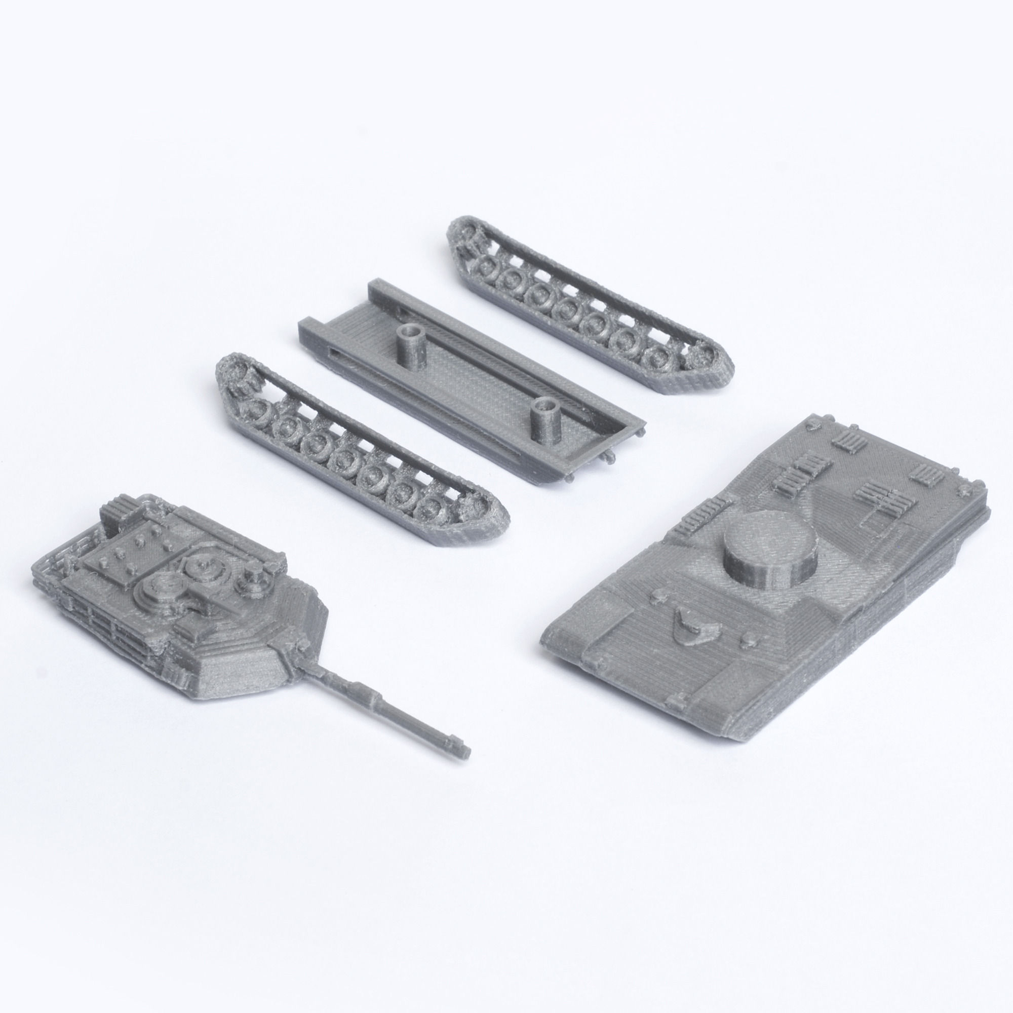 M1 Abrams Tank Model Kit Free 3D print model_1