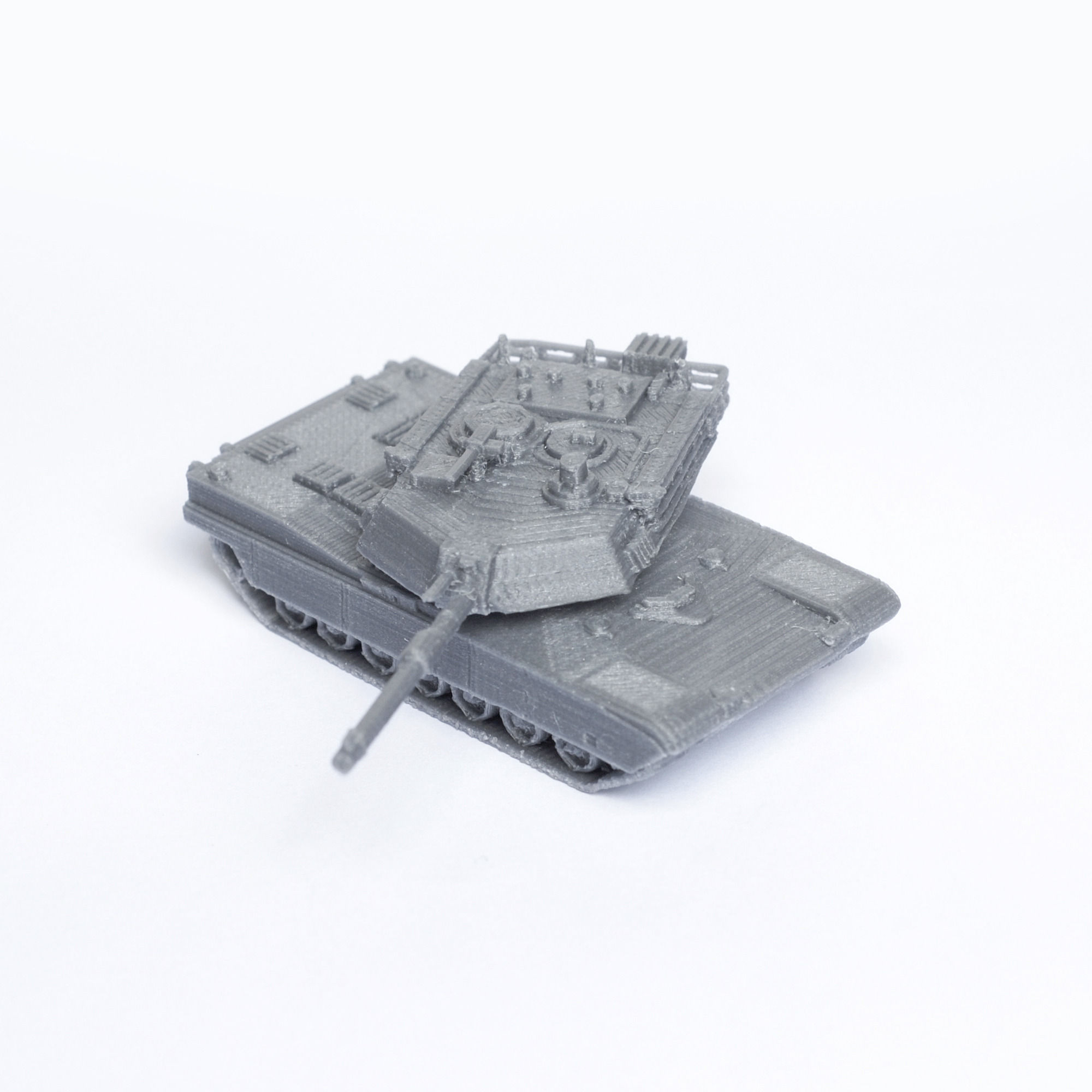 M1 Abrams Tank Model Kit Free 3D print model_5