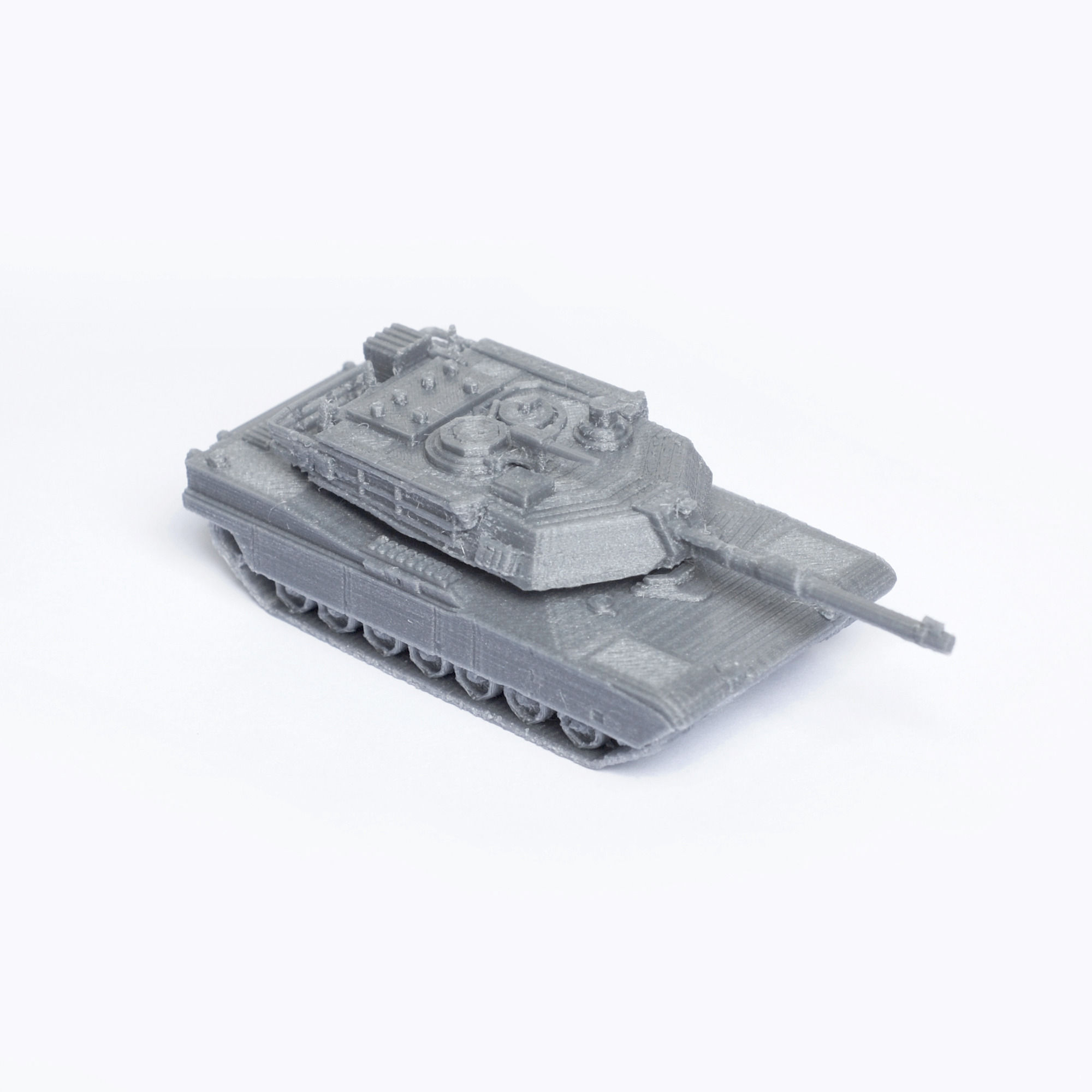 M1 Abrams Tank Model Kit Free 3D print model_4