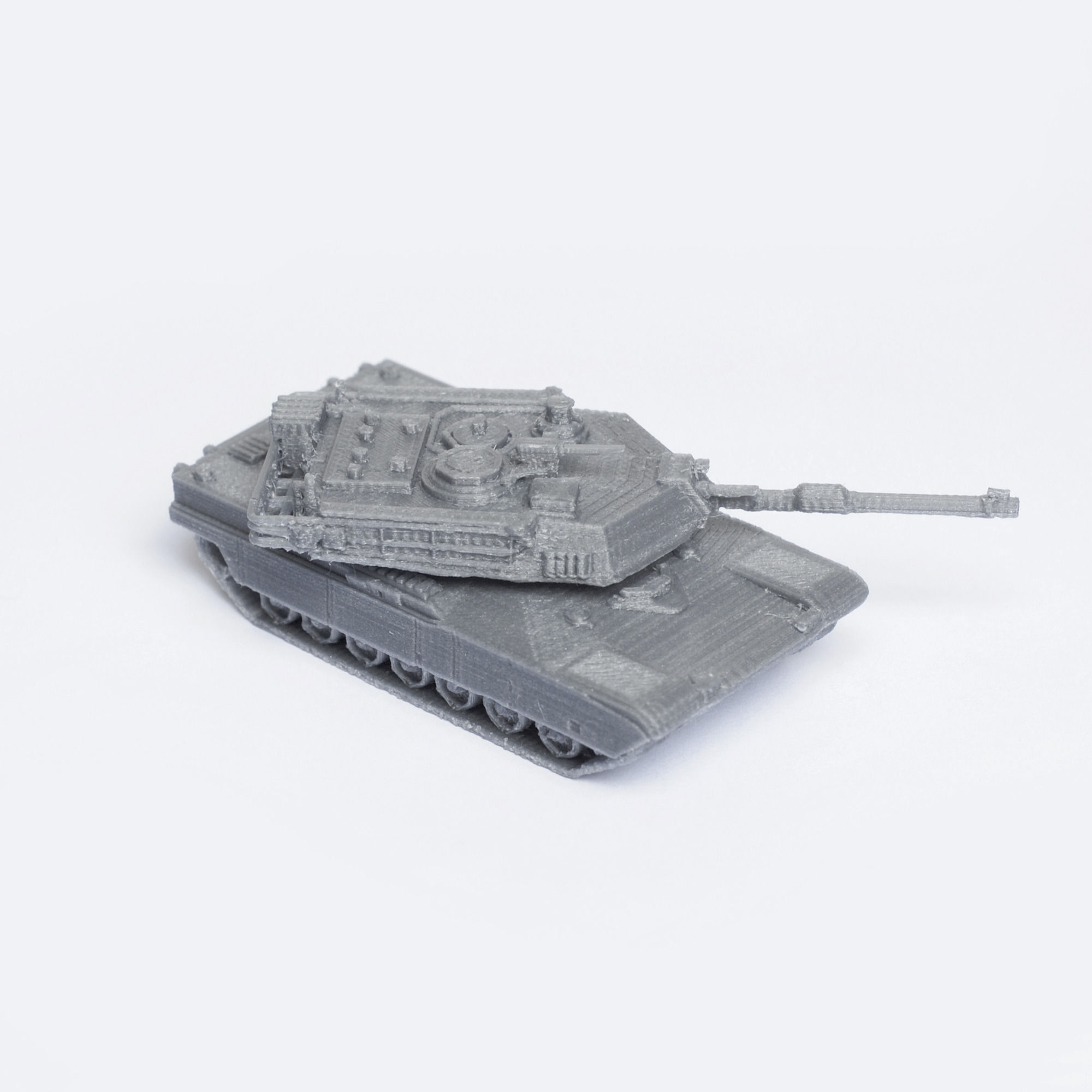 M1 Abrams Tank Model Kit Free 3D print model_6