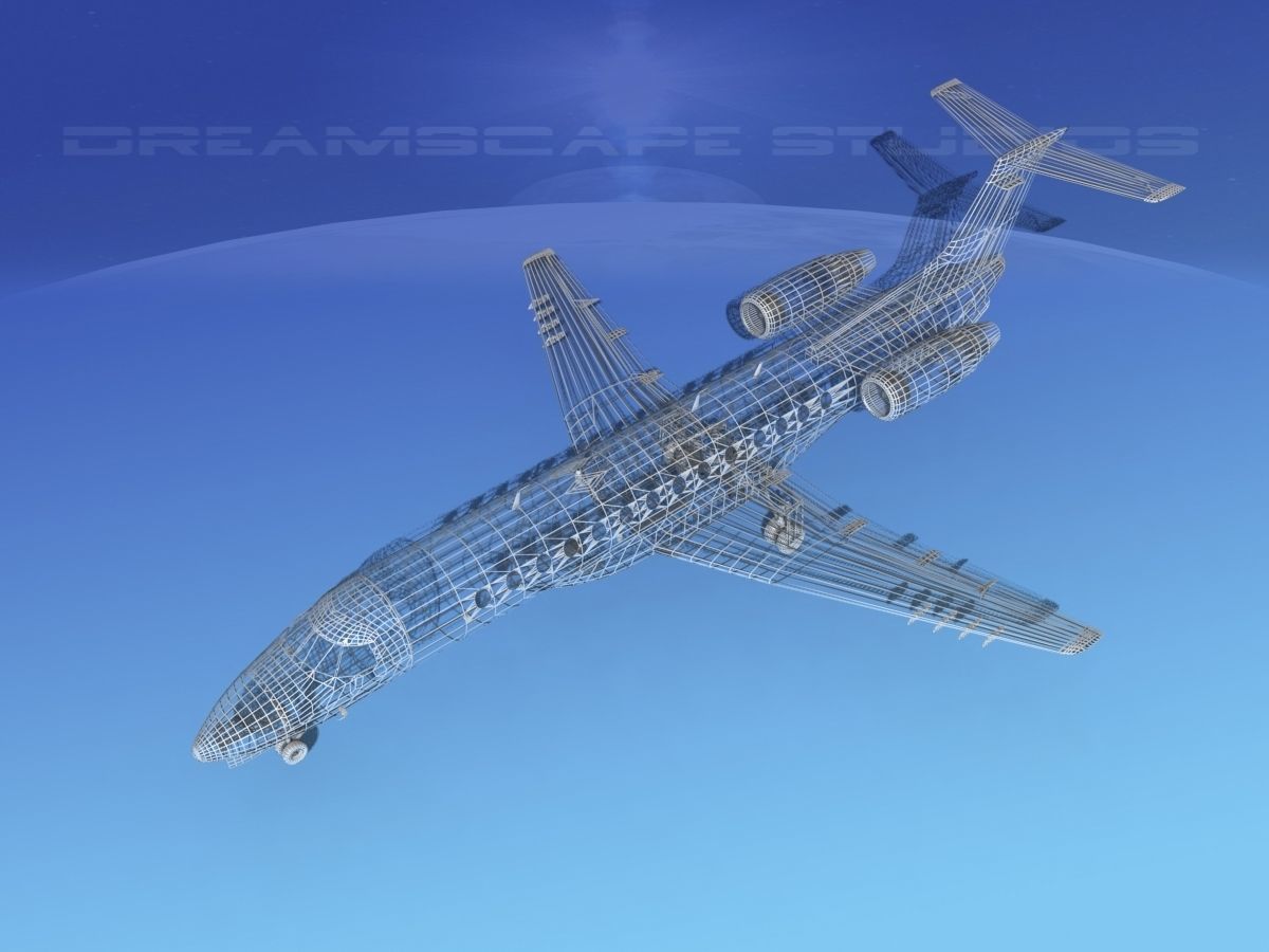 Embraer ERJ-135 Bare Metal 3D model_16
