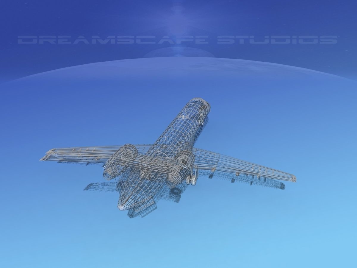 Embraer ERJ-135 Bare Metal 3D model_14