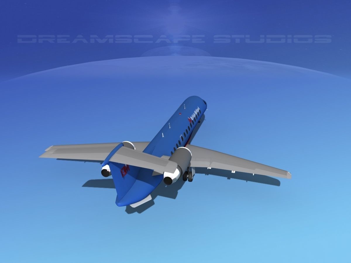 Embraer ERJ-135 British Midland 3D model_6