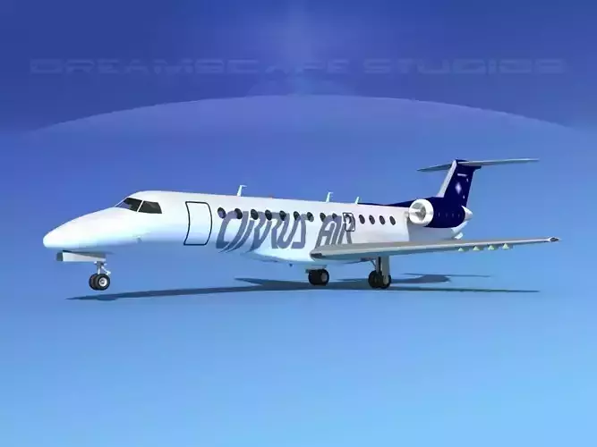 Embraer ERJ-135 Cirrus Air 3D model