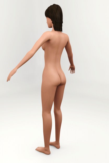 3D character Sofie 3D model_14