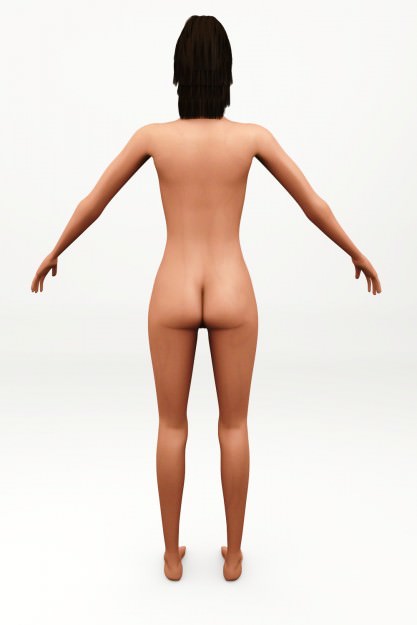 3D character Sofie 3D model_15