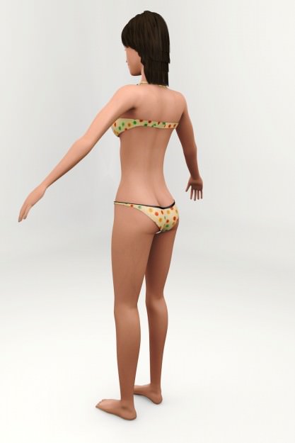 3D character Sofie 3D model_8