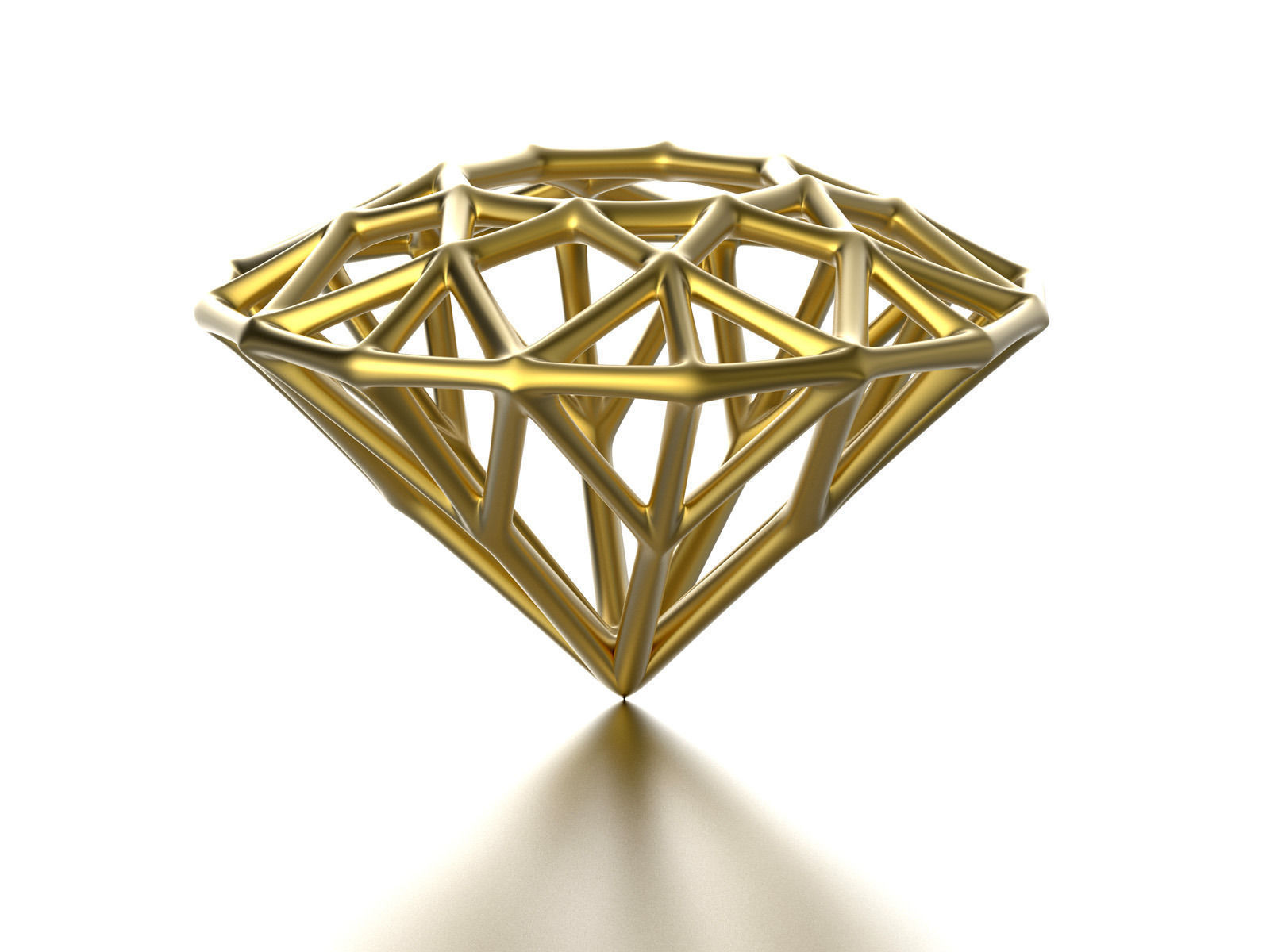 brilliant grid 0189 3D print model_3