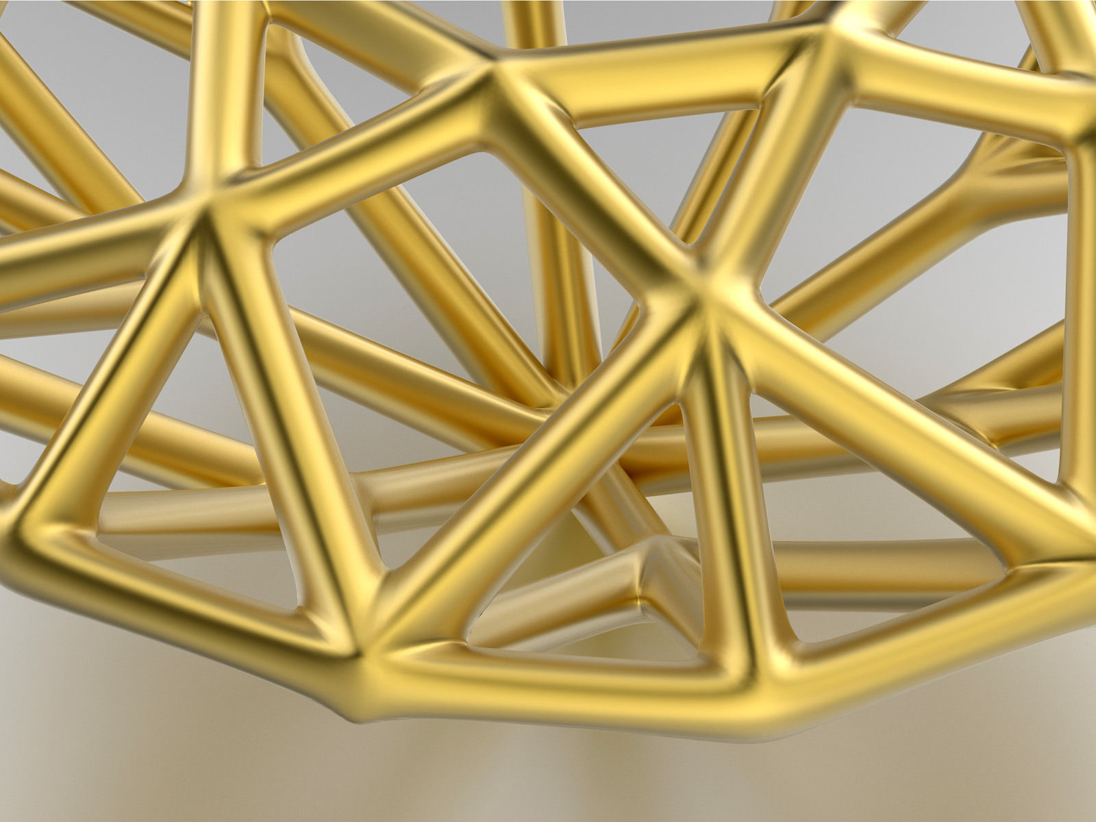 brilliant grid 0189 3D print model_4