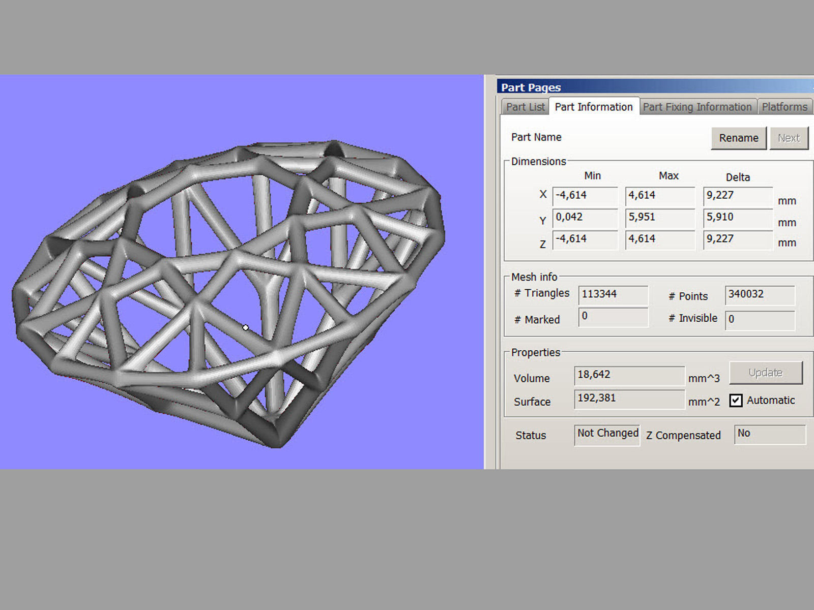 brilliant grid 0189 3D print model_8