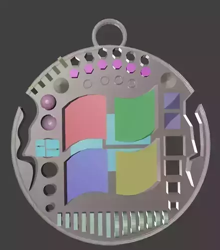 Microsoft 3D Builder Test Model by Raidenmeden Free 3D print model