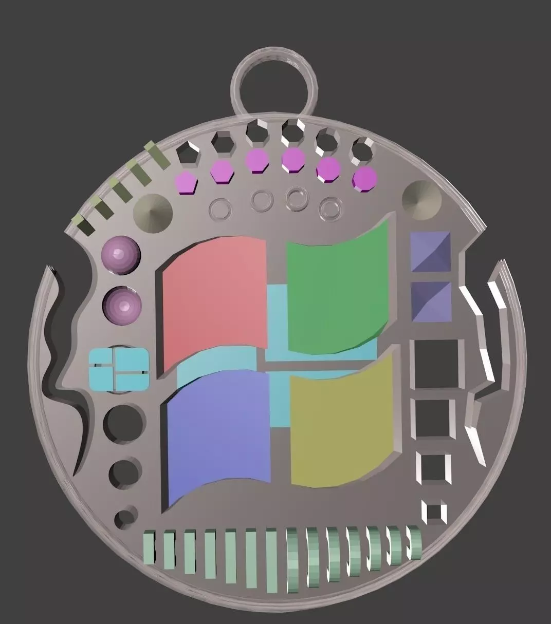 Microsoft 3D Builder Test Model by Raidenmeden Free 3D print model_0