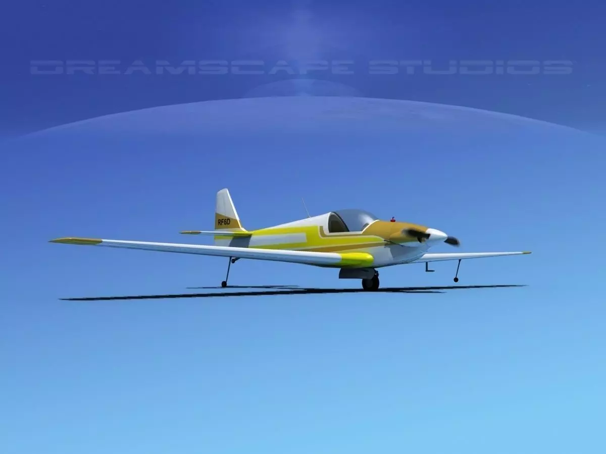 Fournier RF-4 Slingsby V07 3D model