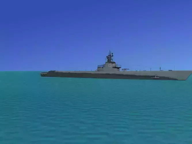 Gato Class Submarine SS228 USS Drum