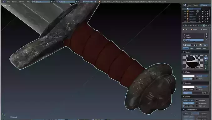 Exclusive Sword from not yet announced AAAgame CodeName  TAT