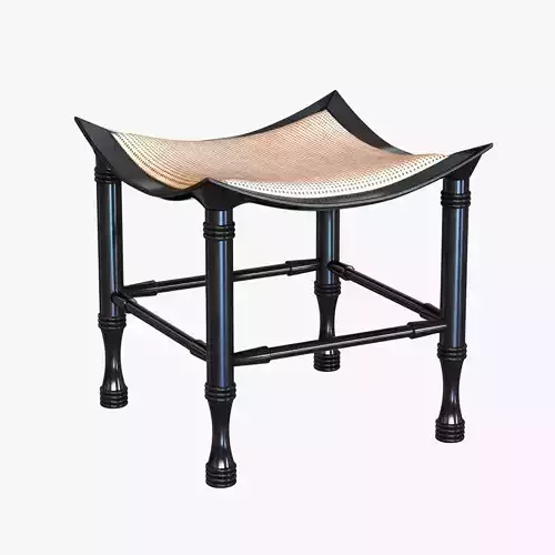 Danish Thebes Stool 3D model