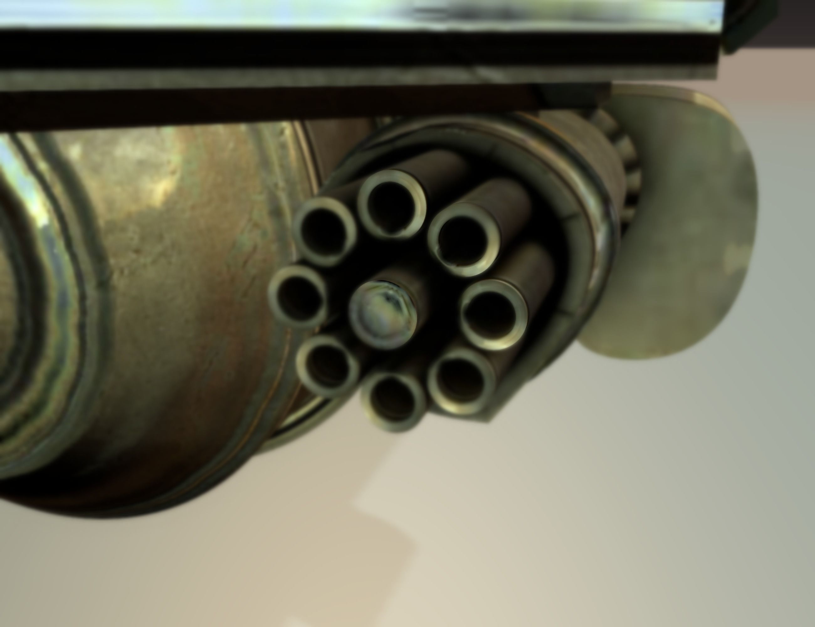 Futuristic Combat Jet Rigged Free low-poly 3D model_37