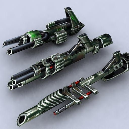 3DRT - Sci-Fi Fighters Fleet  - Fighter 13 Low-poly 3D model_2