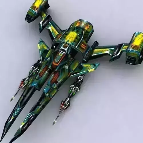 3DRT - Sci-Fi Fighters Fleet  - Fighter 19 