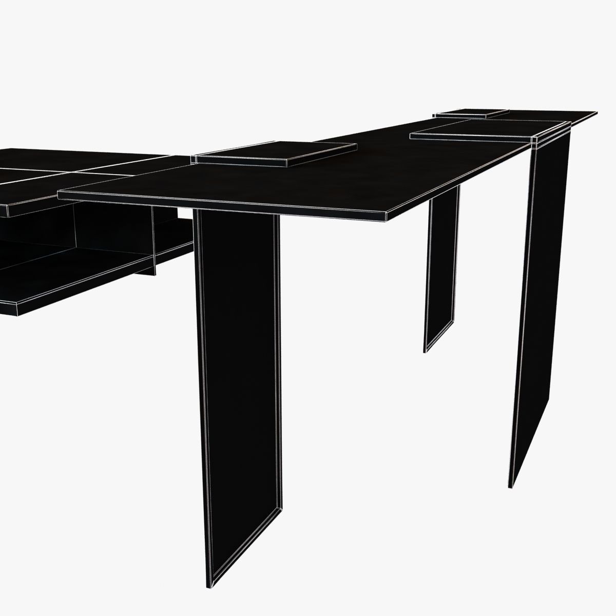 Tables Collection set of and chairs 3D model_11