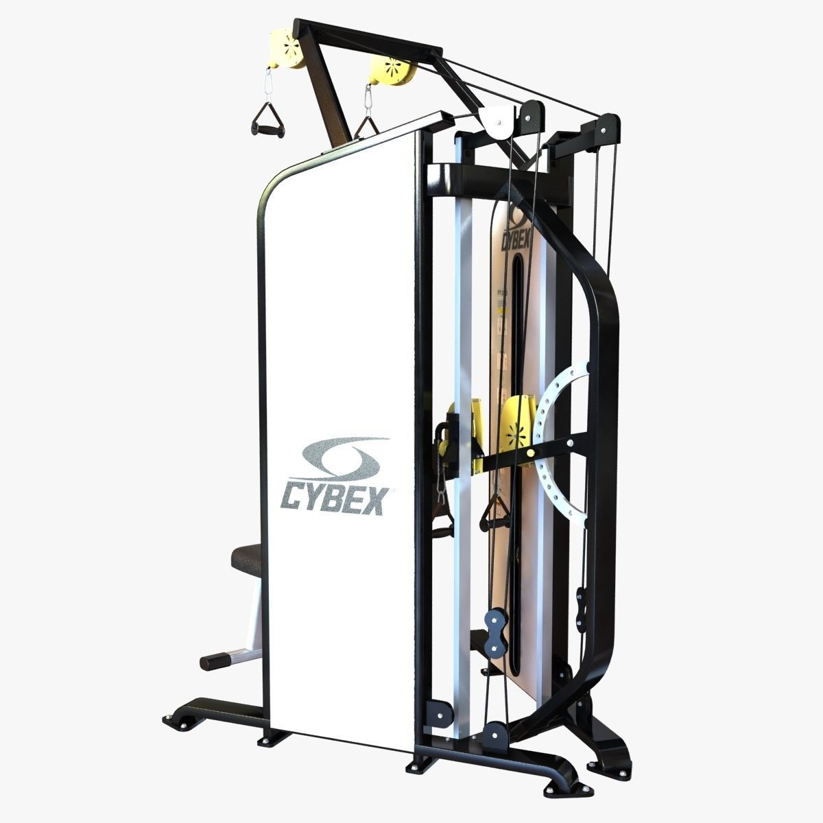 Gym FUNCTIONAL TRAINER 3D model_2