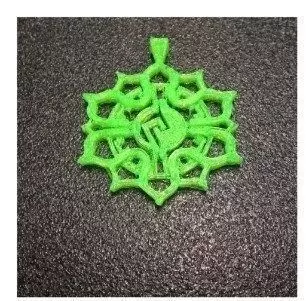 Ciondolo maya linea moda ikow 3D print model_0