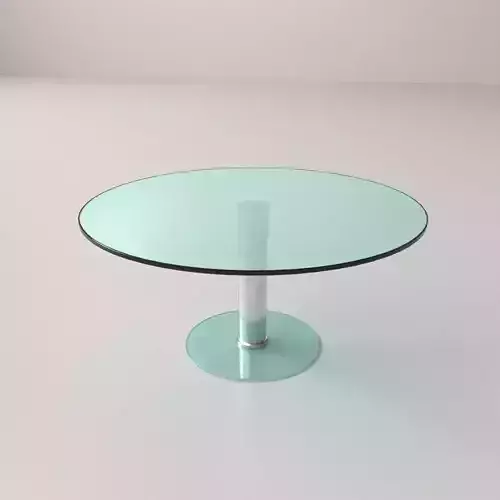 Glass Circular Table