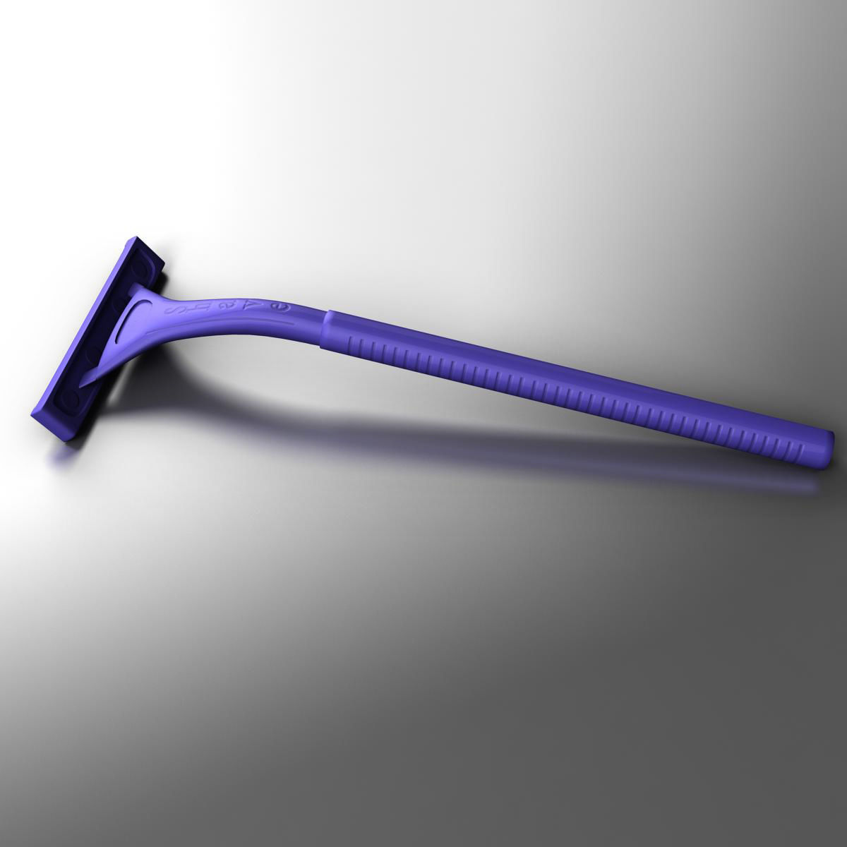 Safety razor 3D model_3