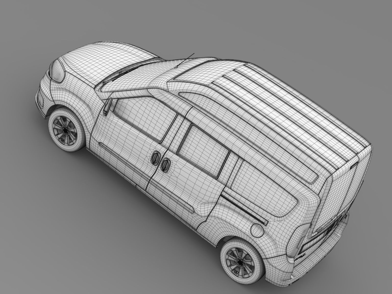 Fiat Doblo HighRoof Maxi 263 2017 3D model_18