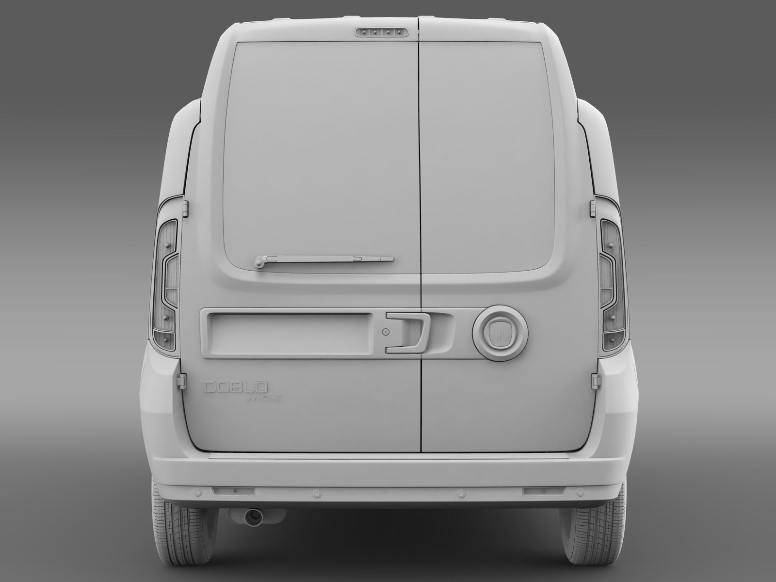 Fiat Doblo HighRoof Maxi 263 2017 3D model_13