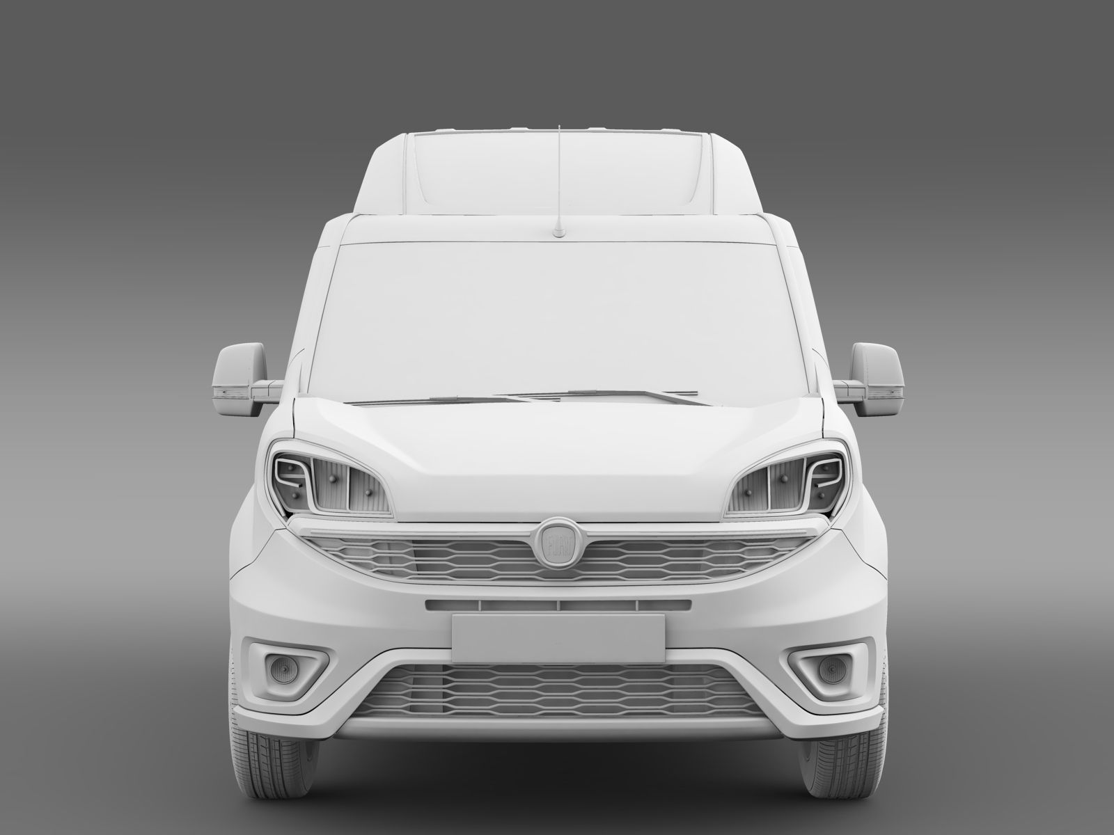 Fiat Doblo HighRoof Maxi 263 2017 3D model_12