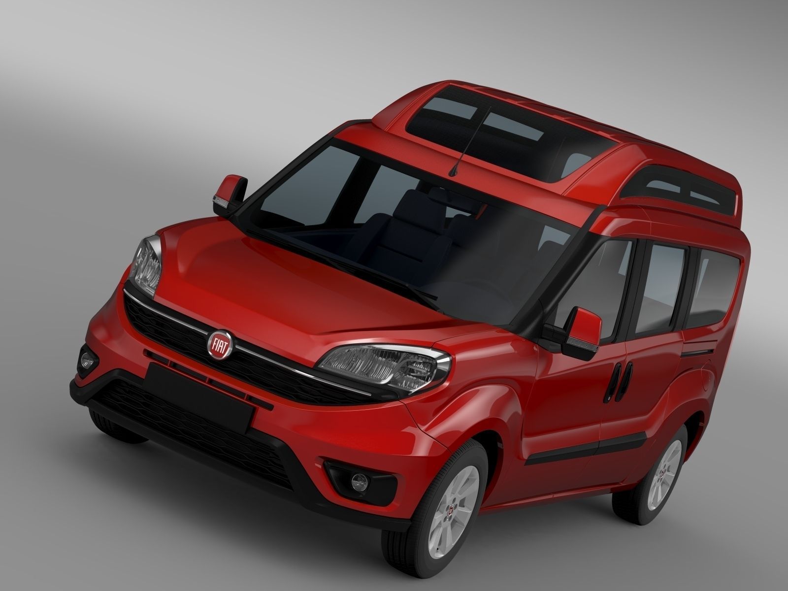 Fiat Doblo HighRoof Maxi 263 2017 3D model_5