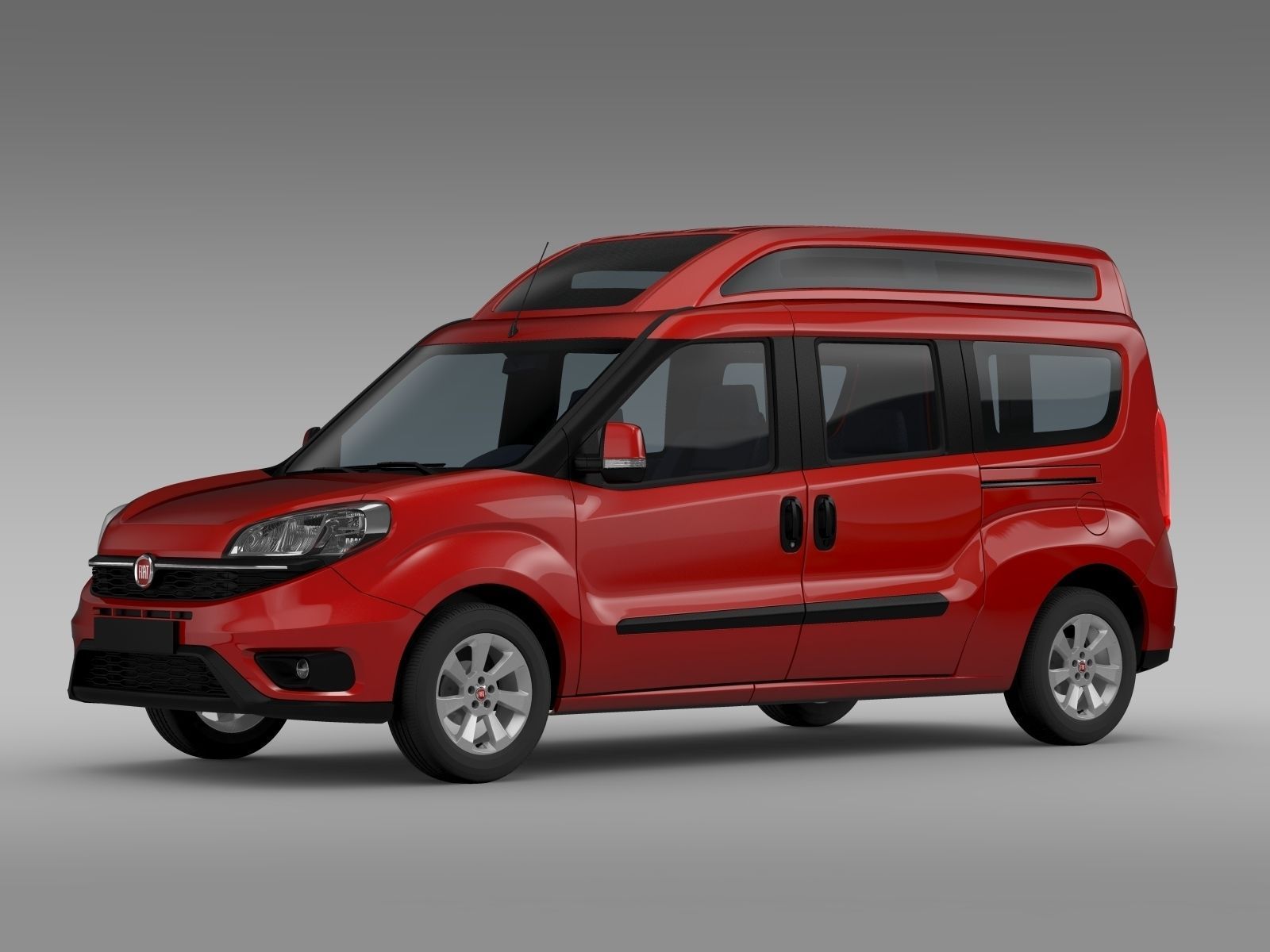 Fiat Doblo HighRoof Maxi 263 2017 3D model_4