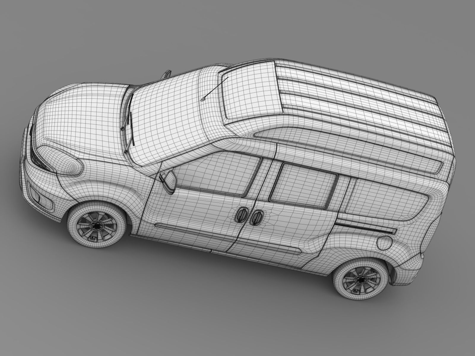 Fiat Doblo HighRoof Maxi 263 2017 3D model_17