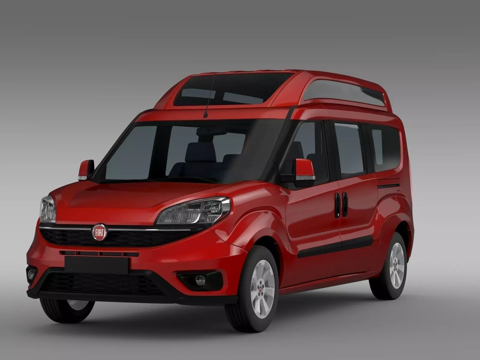 Fiat Doblo HighRoof Maxi 263 2017 3D model_0