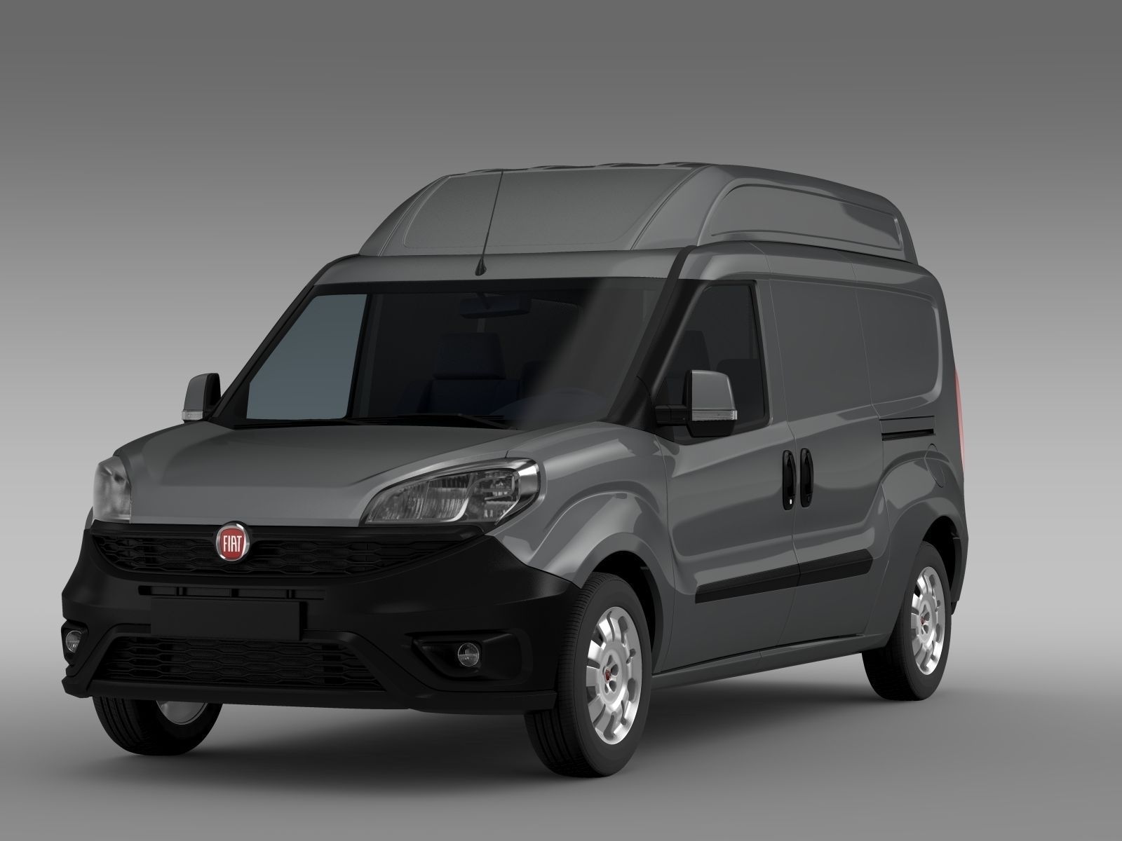 Fiat Doblo XL 263 2017 3D model_3