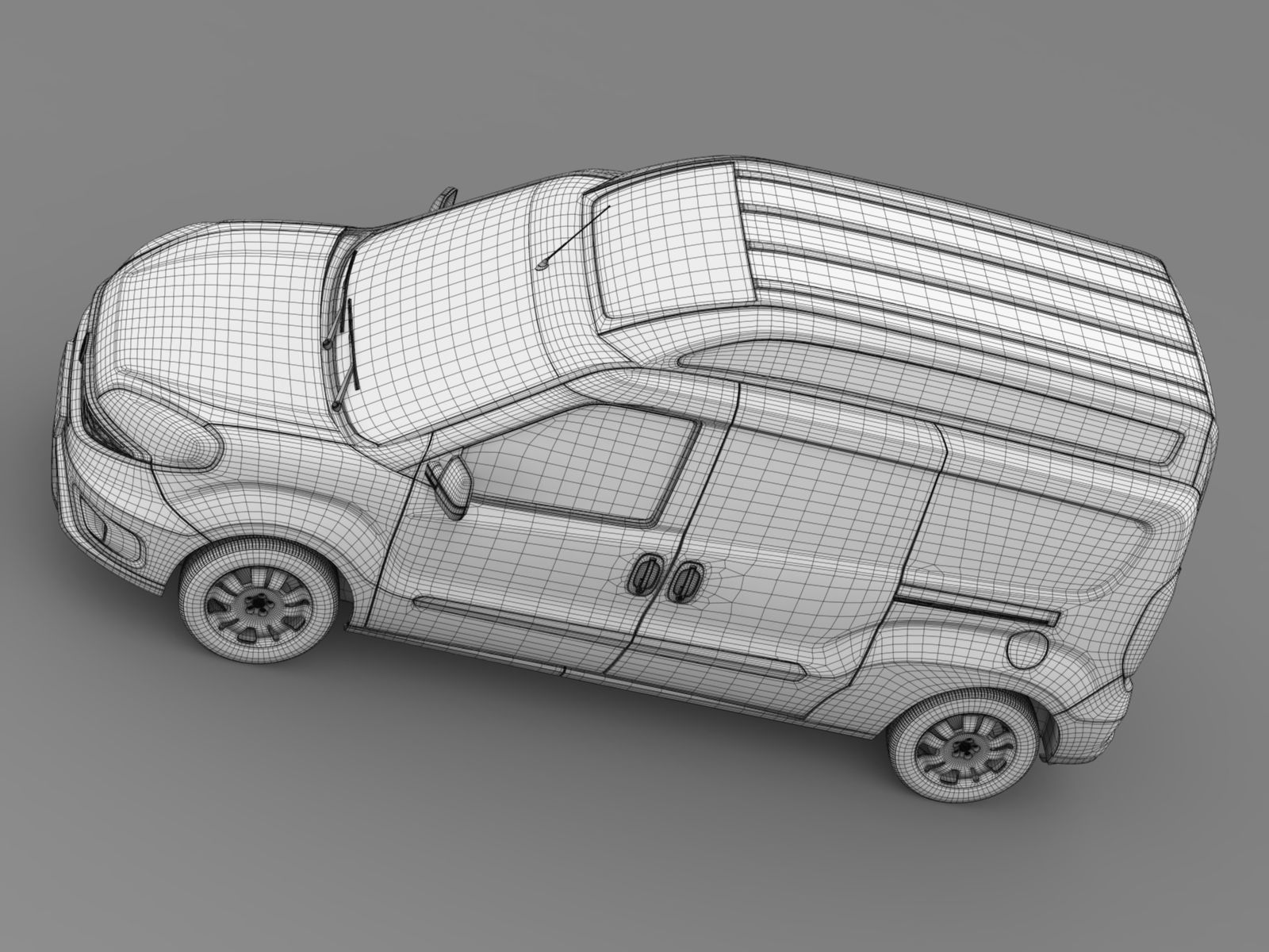 Fiat Doblo XL 263 2017 3D model_18