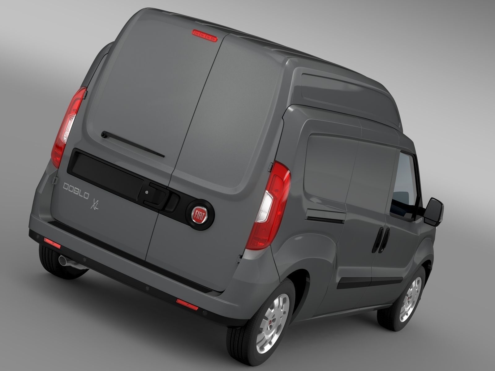 Fiat Doblo XL 263 2017 3D model_2