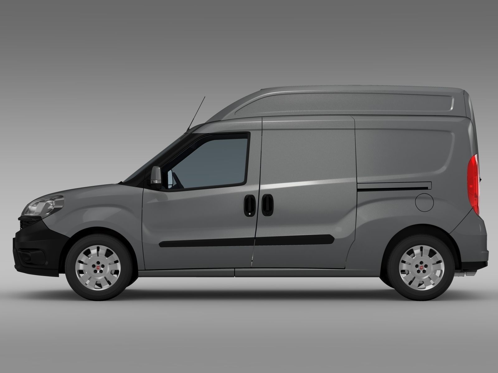 Fiat Doblo XL 263 2017 3D model_1