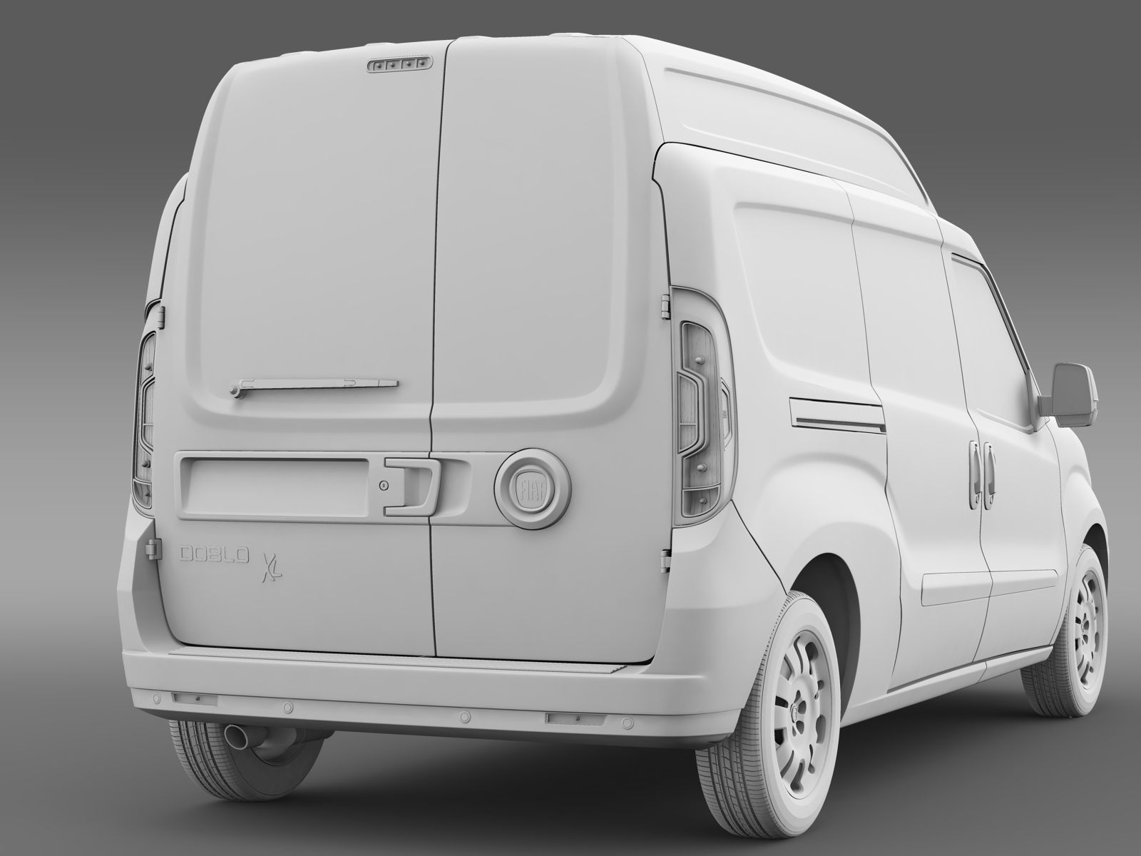 Fiat Doblo XL 263 2017 3D model_15
