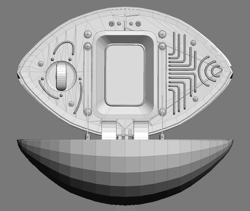 Steampunk Computer 3D model_2