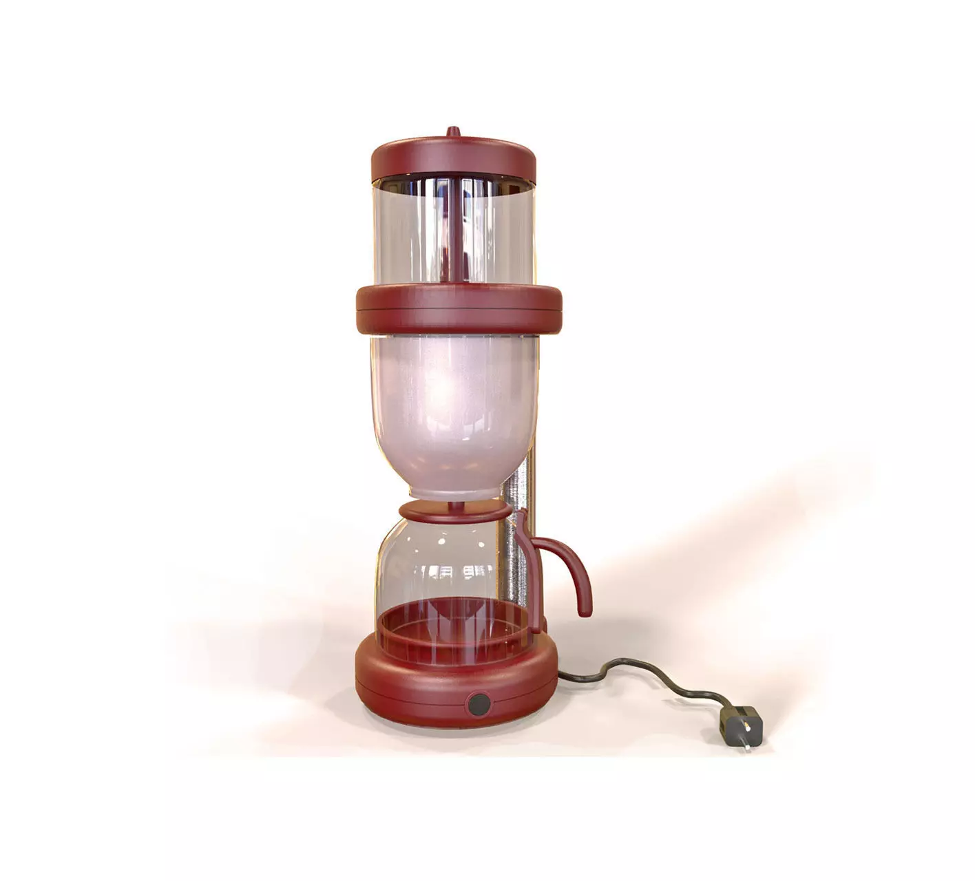 Cafeteria Model coffee brewer 3D model_0