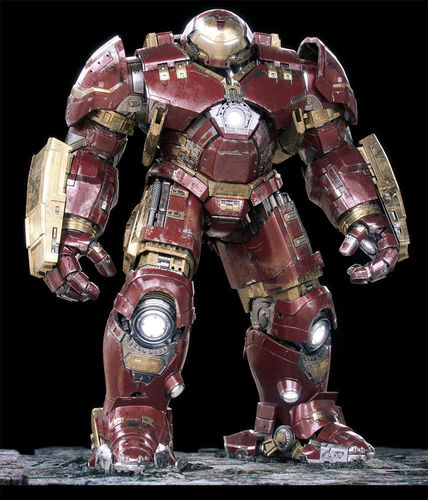 Iron Man Mark 44 - Hulkbuster Armor 3D Model rigged MAX  CGTrader.com
