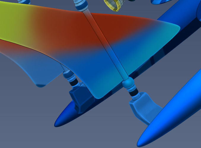 Thrust hovercraft Free 3D model_15