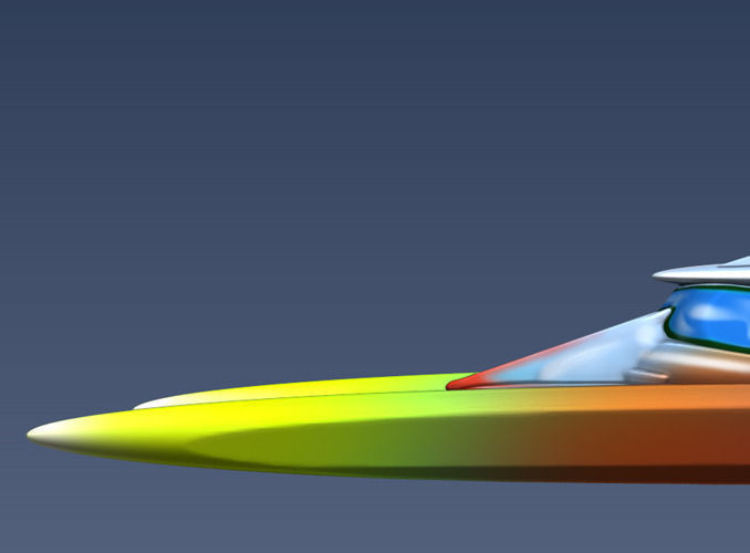 Thrust hovercraft Free 3D model_10