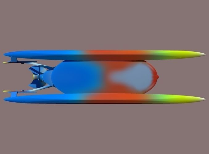 Thrust hovercraft Free 3D model_5
